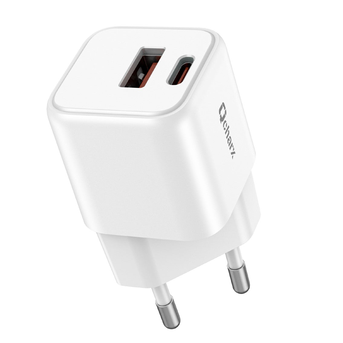 Cargador Mini USB-A + USB-C 20 W