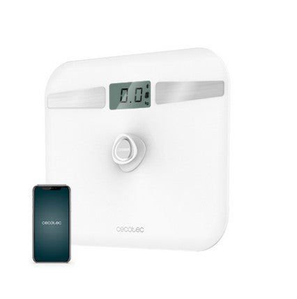 Báscula de baño Cecotec Surface Precision EcoPower 10200 Smart Healthy White
