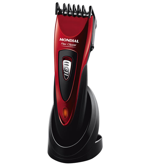 Cortapelos Mondial CR04 – Cortapelos recargable con 6 accesorios