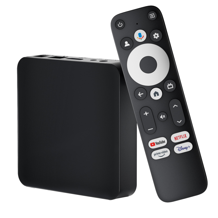 Android TV Box 4K Leotec TVBOX GC232 con Google y Netflix Certificado