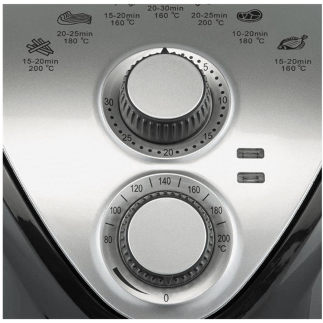 Freidora sin Aceite Bourgini Air Frey 2,5 L – 1300 W, Saludable y Compacta