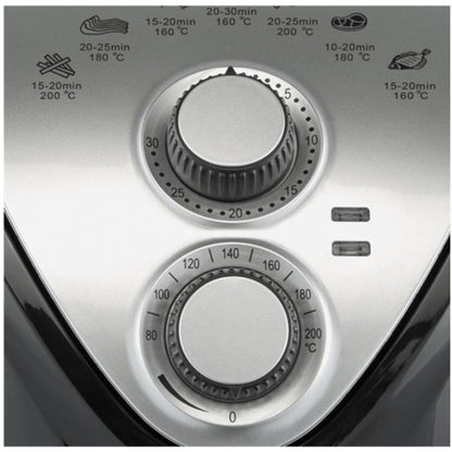 Freidora sin Aceite Bourgini Air Frey 2,5 L – 1300 W, Saludable y Compacta