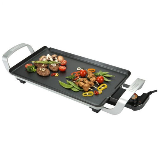Plancha de Asar Eléctrica Bourgini Classic Multi Plate Plus M – 43×23 cm, 1800 W