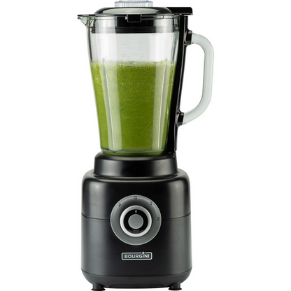 Batidora de Vaso Bourgini PowerBlender – 1,7 L, 1000 W, Vaso Extra