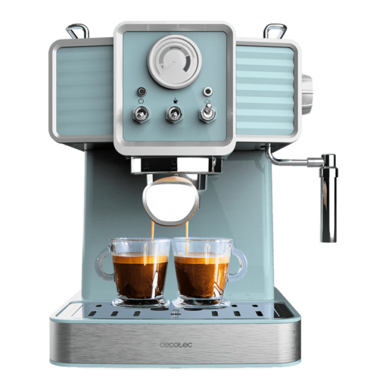 Cafetera Cecotec Espresso 20 Tradizionale Light Blue