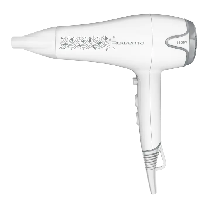 Secador de Pelo Rowenta - 2200 W con difusor y boquilla