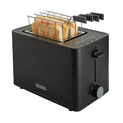 Tostadora Bourgini 140402 con Accesorios Sandwich – 2 Ranuras Extraanchas, 850 W