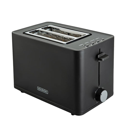 Tostadora Bourgini 140402 con Accesorios Sandwich – 2 Ranuras Extraanchas, 850 W