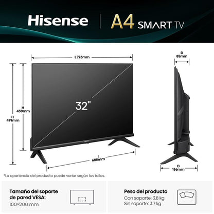 Hisense 32A4Q 32" HD Smart TV