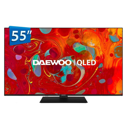 TV Daewoo 55DM75QV 55″ QLED 4K UHD Smart TV – HDR10, Dolby Vision y Wi-Fi