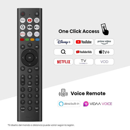 Televisor Hisense 55A6Q – Smart TV 55″ 4K UHD con VIDAA